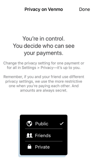 Venmo Privacy Settings