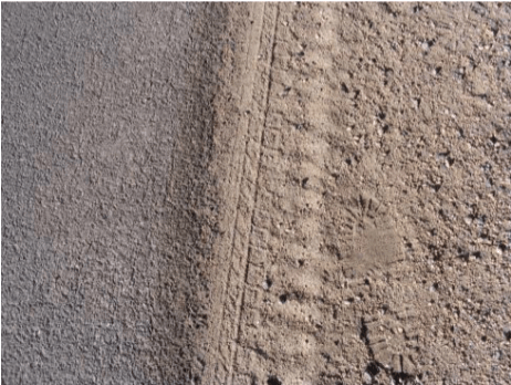 Rut Tire Marks