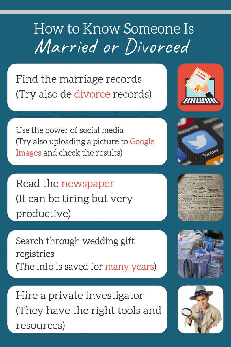 How to Know if Someone is Married or Divorced